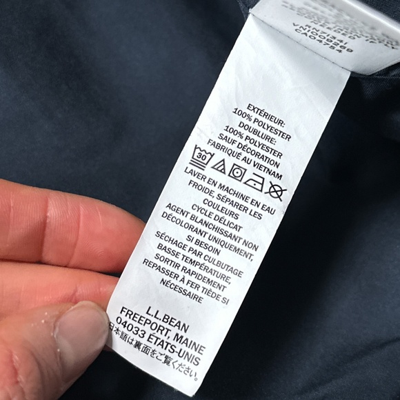 LL Bean x Todd Snyder Hi Pile Sherpa Fleece Birdseye Blue Shacket Mens Large - Picture 11 of 12